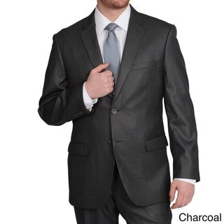 Caravelli Mens Shark Pattern 2 button Suit