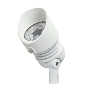 Kichler 16007WHT30 LED Flood Light, 6.5W 12V   3000K   Textured White