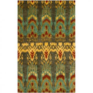 Hand Tufted Ikat Rug   8' x 10'   6931848