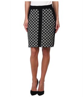 adrianna papell sweater combo pencil skirt black