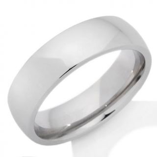 Stainless Steel High Polished Solid 6mm Wedding Band Ring   6577167