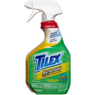 Tilex Bathroom Cleaner Spray, Lemon, 32 Fluid Ounces