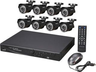 SHIELD Series RSCM 0916B081   16 Channel 960H, H.264 Level DVR Surveillance Kit + Eight 900TVL Cameras   Night Vision Up to 65 Feet, Remote Viewing Supported (HDD Not Included)