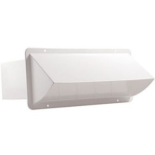 Lambro Plastic Wall Cap, 3 1/4 x 10, White (117W)
