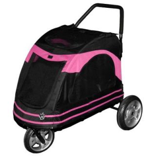 Pet Gear 33 in. x 20 in. x 21 in. Roadster Pet Stroller PG8600BPK