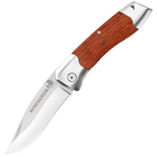 Winchester 3 Shaped Wood Folding Knife 693068