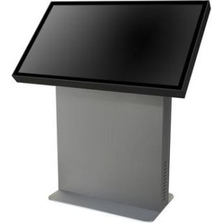 Peerless AV 42"FLR STANDING LANDSCAPE KIOSK BLACK