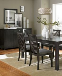 Slade Dining Room Furniture, 7 Piece Set (Dining Table and 6 Side