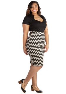 Style Essential Skirt in Zigzag – Plus Size  Mod Retro Vintage Skirts