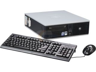 Refurbished HP DC7800P Small Form Factor [Microsoft Authorized Recertified] Desktop PC with Intel Core 2 Duo 2.33Ghz, 4GB RAM, 160GB HDD, DVDROM , Windows 7 Professional 64 Bit