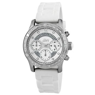 JBW Womens Venus Sport Silver White Diamond Watch  