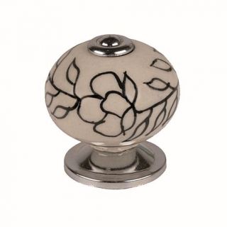 RECLAIM Flower Porcelain Knobs 2 pack   7522938