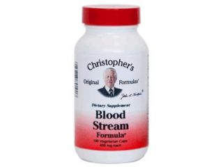 Christopher's Original Formulas, Blood Stream Formula 450 mg 100 Vegetarian Capsules