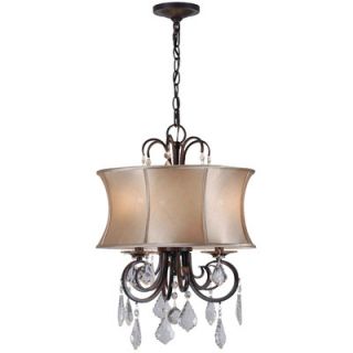 Annelise 3 Light Drum Chandelier