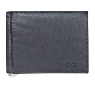 Travelon Safe ID Money Clip Wallet —