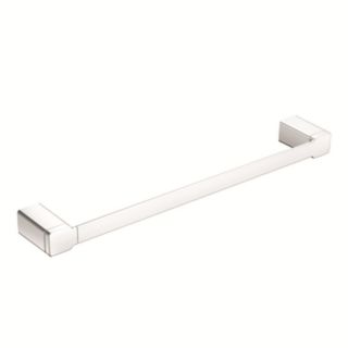 Moen 90 Degree Chrome Single Towel Bar (Common 18 in; Actual 19.422 in)