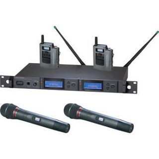 Audio Technica AEW5416a Dual Wireless Microphone AEW 5416AD