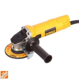 DEWALT 7 Amp 4 1/2 in. Small Angle Grinder with 1 Touch Guard DWE4011