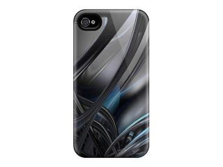 Iphone 4/4s Abstract 3d 02 Print High Quality Tpu Gel Frame Case Cover