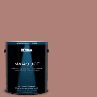 BEHR MARQUEE 1 gal. #S170 5 Smoke Bush Rose Satin Enamel Exterior Paint 945401