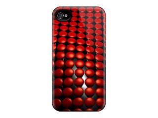 First class Case Cover For Iphone 4/4s Dual Protection Cover Wave 3d