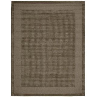 Nourison Westport Textured Grid Wool Decorative Rug