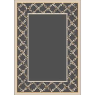 Milliken Arbor Rectangular Blue Transitional Tufted Area Rug (Common 5 ft x 8 ft; Actual 5.33 ft x 7.66 ft)