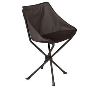 Picnic Time Grey and Black PT Odyssey Portable Folding Patio Chair 789 01 679 000 0