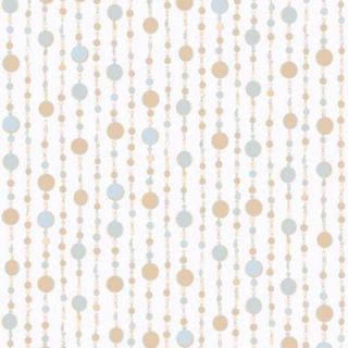York Wallcoverings 56 sq. ft. Beaded Curtain Wallpaper DISCONTINUED CK7759