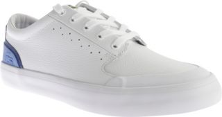 Mens Lacoste 4HND.15 116 1 Sneaker   White/Blue Leather