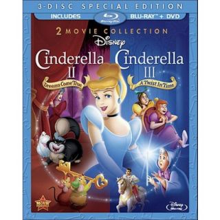 Cinderella II Dreams Come True/Cinderella III A Twist in Time (Blu