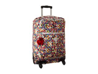Kipling Darcey Small Wheeled Luggage Multi Splatter