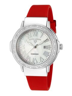 Womens South Beach Red Watch by Swiss Legend Watches