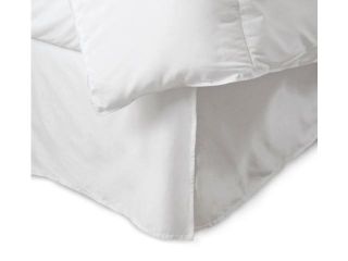 Classic Collections Regular Pleated Bed Skirt with 20" Inch Drop Length 600 Thread Count Twin 100% Organic Cotton White Solid by HotHaat