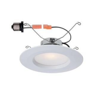 Commercial Electric 5 in. and 6 in. White Recessed LED Trim with 90 CRI, 4000K CER6730DWH40   Mobile