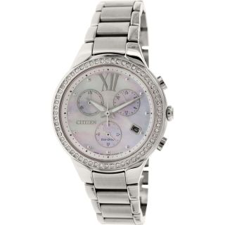 Citizen Womens Eco Drive FB1321 56A Silver Stainless Steel Eco Drive