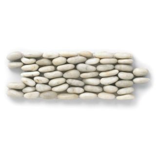 SomerTile 12x12 in Riverbed Multi Natural Stone Mosaic Tile (Pack of