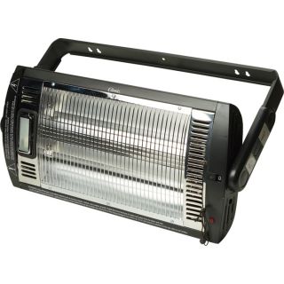 ProFusion Heat Ceiling-Mounted Workshop Heater with Halogen Light — 5,200 BTU, 1,500 Watt  Electric Garage   Industrial Heaters