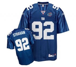 NFL Giants Michael Strahan Super Bowl XLII Replca Jersey —