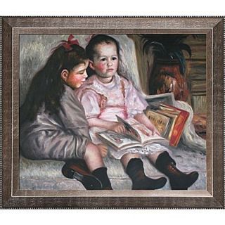 Tori Home Portrait of Children (The Children of Martial Caillebotte) Renoir Framed Original Painting