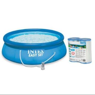 Intex 10' x 30" Easy Set Swimming Pool & 530 GPH Filter Pump  28121EG (56921EG)