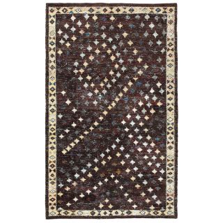 Contemporary Hand Tufted Mandara Abstract Wool Rug (7 x 10)