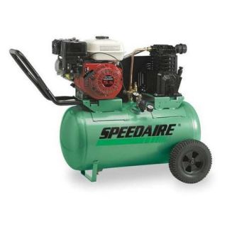 Speedaire 4B241 Portable Gas Air Compressor 110 psi 19 3/4"L