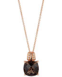 Le Vian Chocolate Quartz (3 1/4 ct. t.w.) and Diamond Accent Pendant