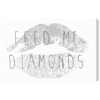 Runway Avenue Feed Me Diamonds Canvas Art   17589201  