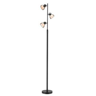 Adesso Perception 61 in. Black LED Floor Lamp DISCONTINUED 3287 01