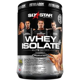 Six Star Pro Nutrition Whey Protein Isolate Decadent Chocolate, 1.5 lb
