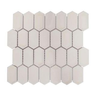 Jeffrey Court Honey Hive 10 3/8 in. x 11 1/4 in. x 8 mm Ceramic Mosaic Tile 99336