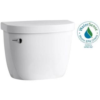 KOHLER Cimarron 1.28 GPF Toilet Tank Only in White K 4167 0