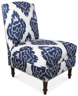 Barstow Blue Diamonds Fabric Accent Chair, Direct Ships for just $9.95